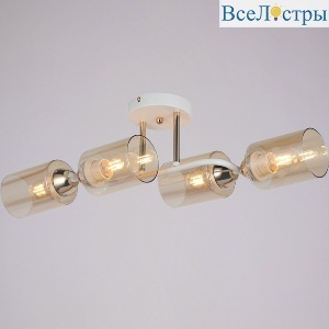 Потолочная люстра Illumico IL8148-4COU-79 WH GD Bice