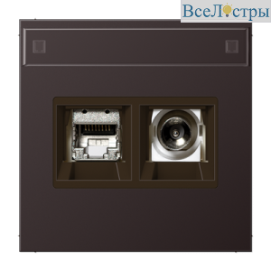 Розетка Smart TV Jung MMDAL4521D
