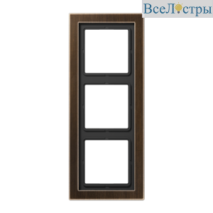 Рамка трехместная Jung MED2983AT