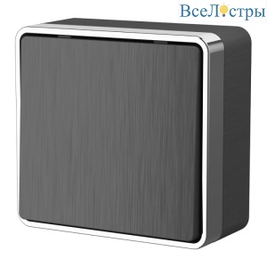 Выключатель Werkel Gallant графит рифленый W5012004 4690389164071 a051338