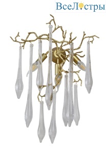 Бра Crystal Lux Reina REINA AP3 GOLD PEARL