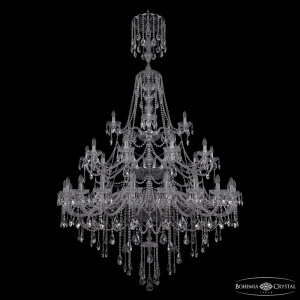 Подвесная люстра Bohemia Ivele Crystal 1415/20+10+5/530/XL-231/3d Ni