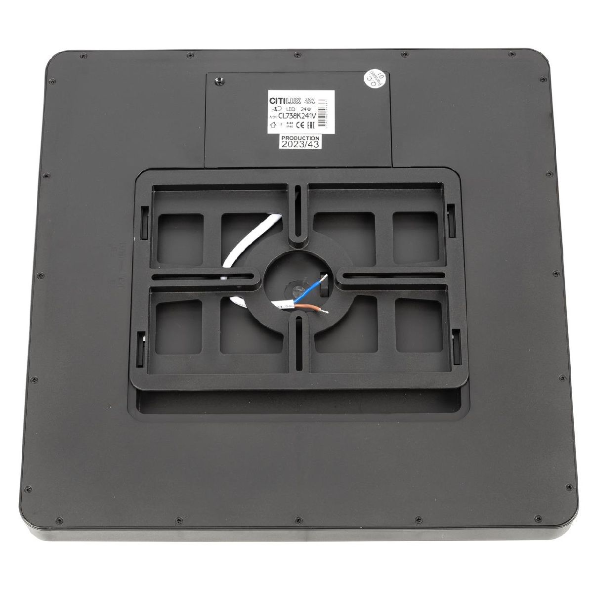 потолочный светильник citilux бейсик cl738k241v