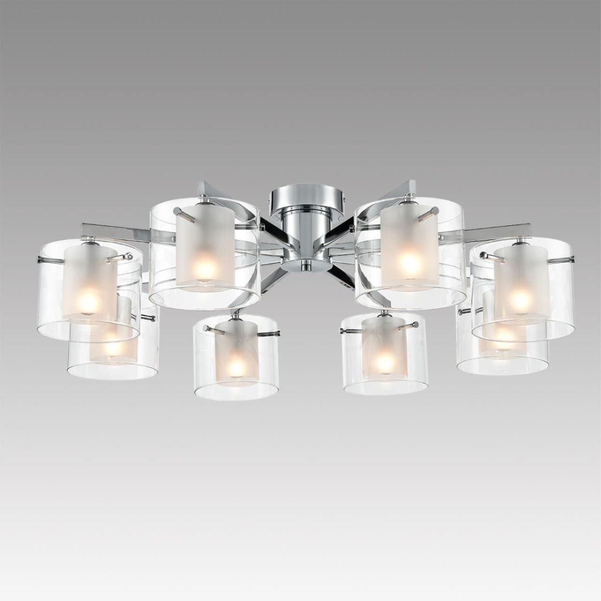 потолочная люстра lumion moderni verdi 8261/8c