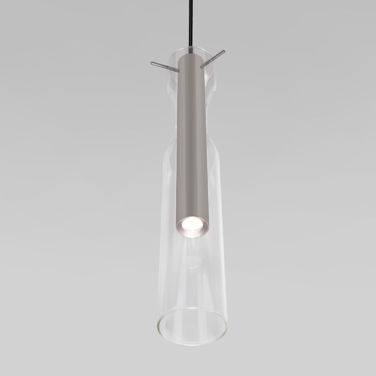 подвесной светильник eurosvet swan 50254/1 led графит a063279