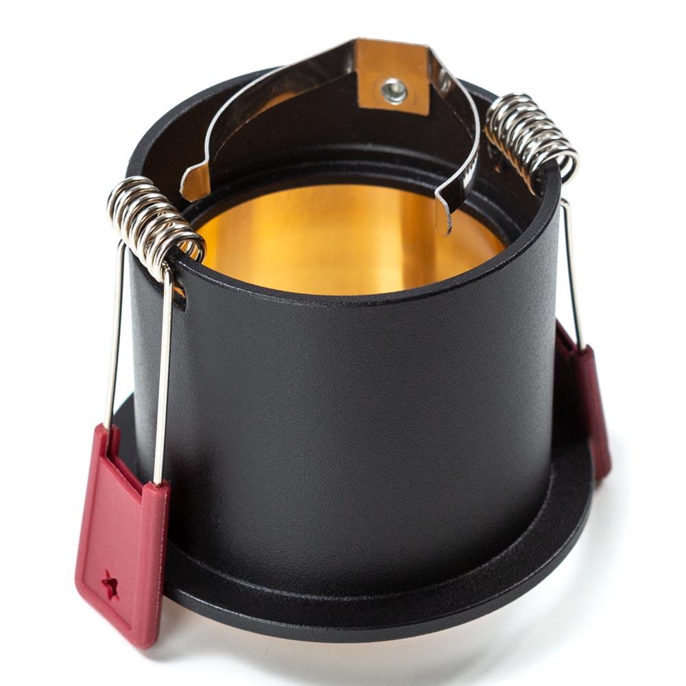 встраиваемый светильник arte lamp caph a2165pl-1bk