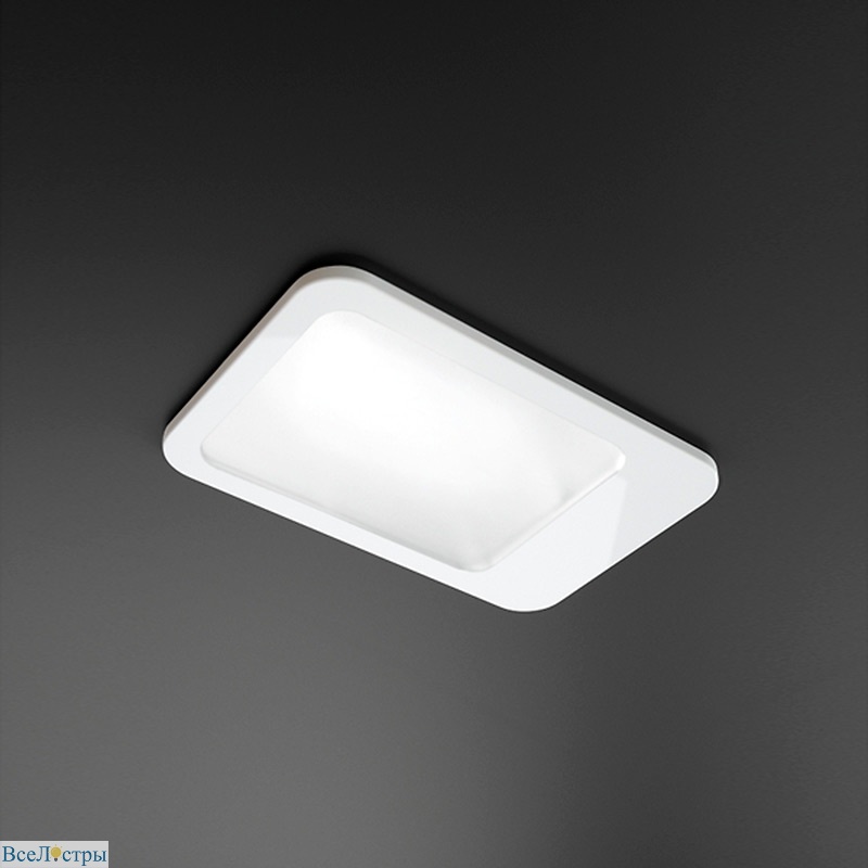 встраиваемый светильник leucos zero incasso white 0301280363404