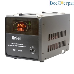 Стабилизатор напряжения Uniel RS-1 12000X UL-00012861