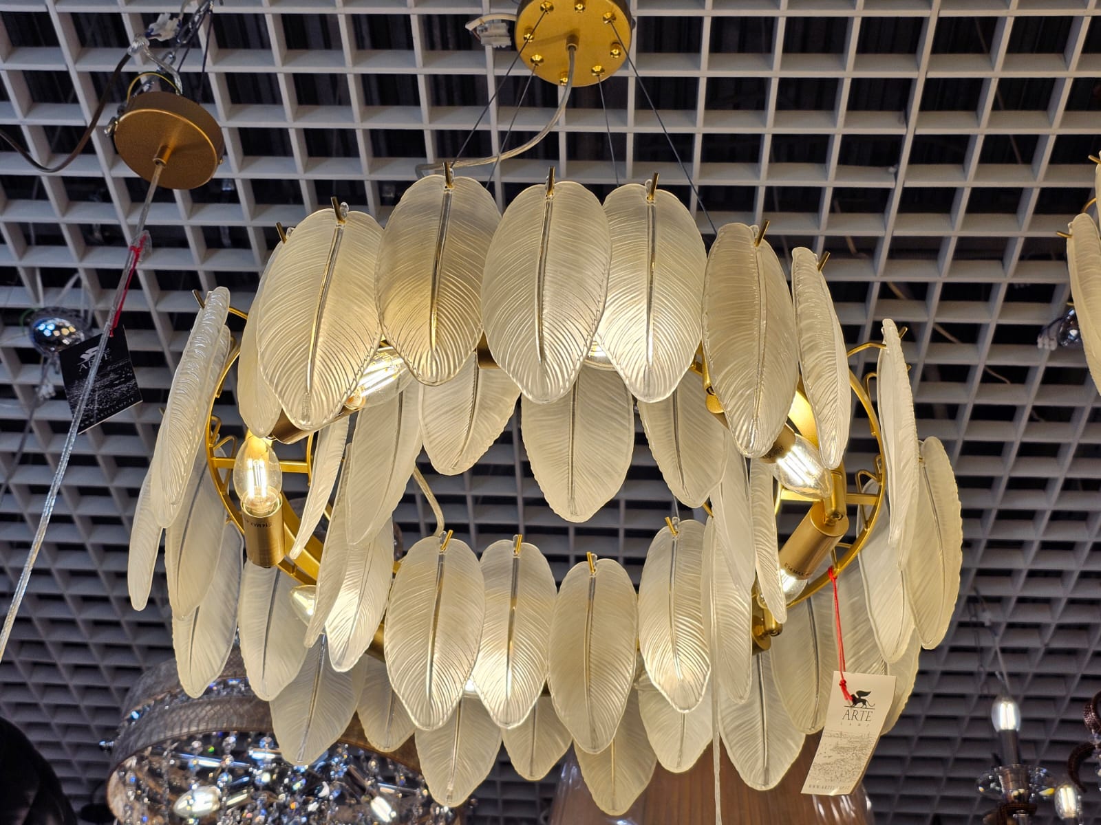 подвесная люстра arte lamp evie a4052sp-8sg