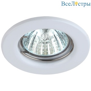 Встраиваемый светильник ЭРА ST1 WH C0043797