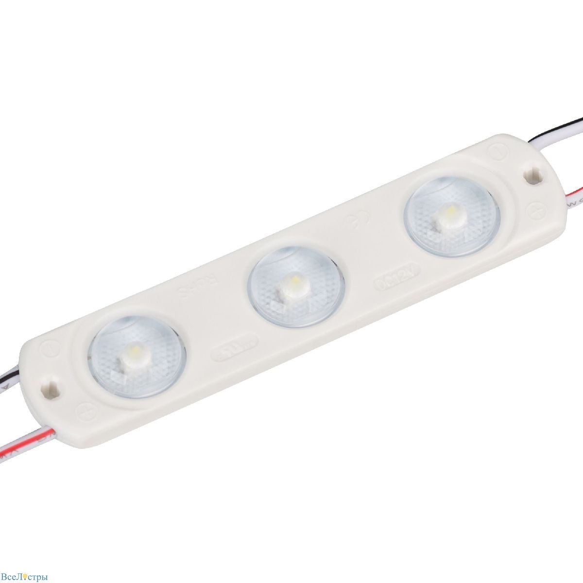 модуль герметичный arlight craft-2835-3-12v warm 170deg (80x17.5mm, 1.2w, ip65) 029681(1)