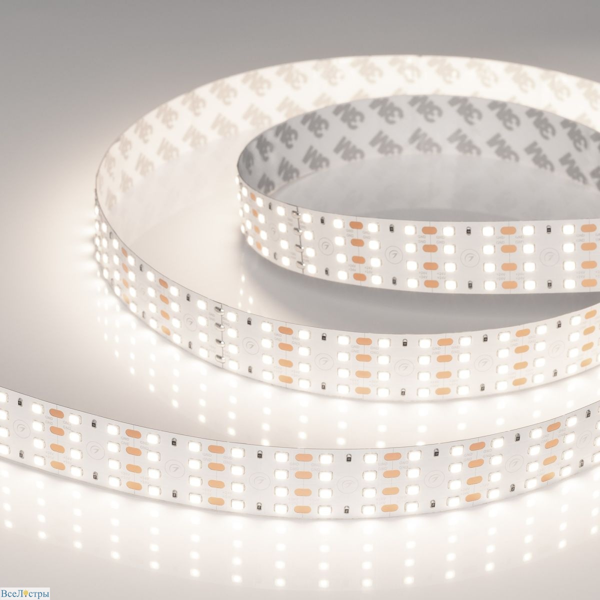 светодиодная лента arlight ul-a320-24mm 24v warm2700 (15 w/m, ip20, 3m) 061396