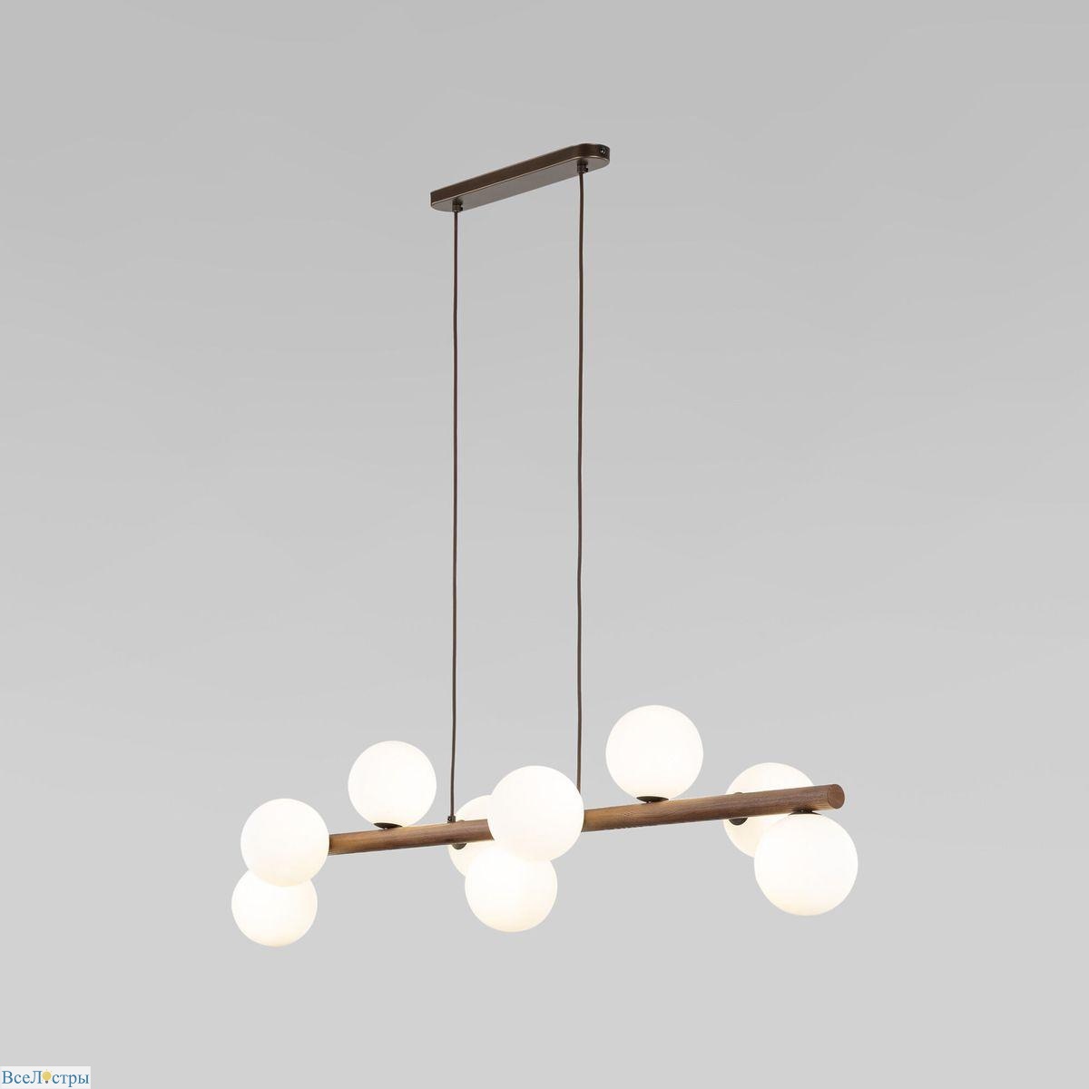 подвесная люстра tk lighting 10273 estera wood