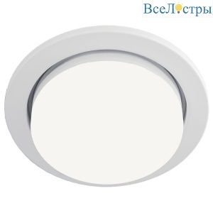 Встраиваемый светильник Elektrostandard 1035 GX53 WH белый 4690389067549