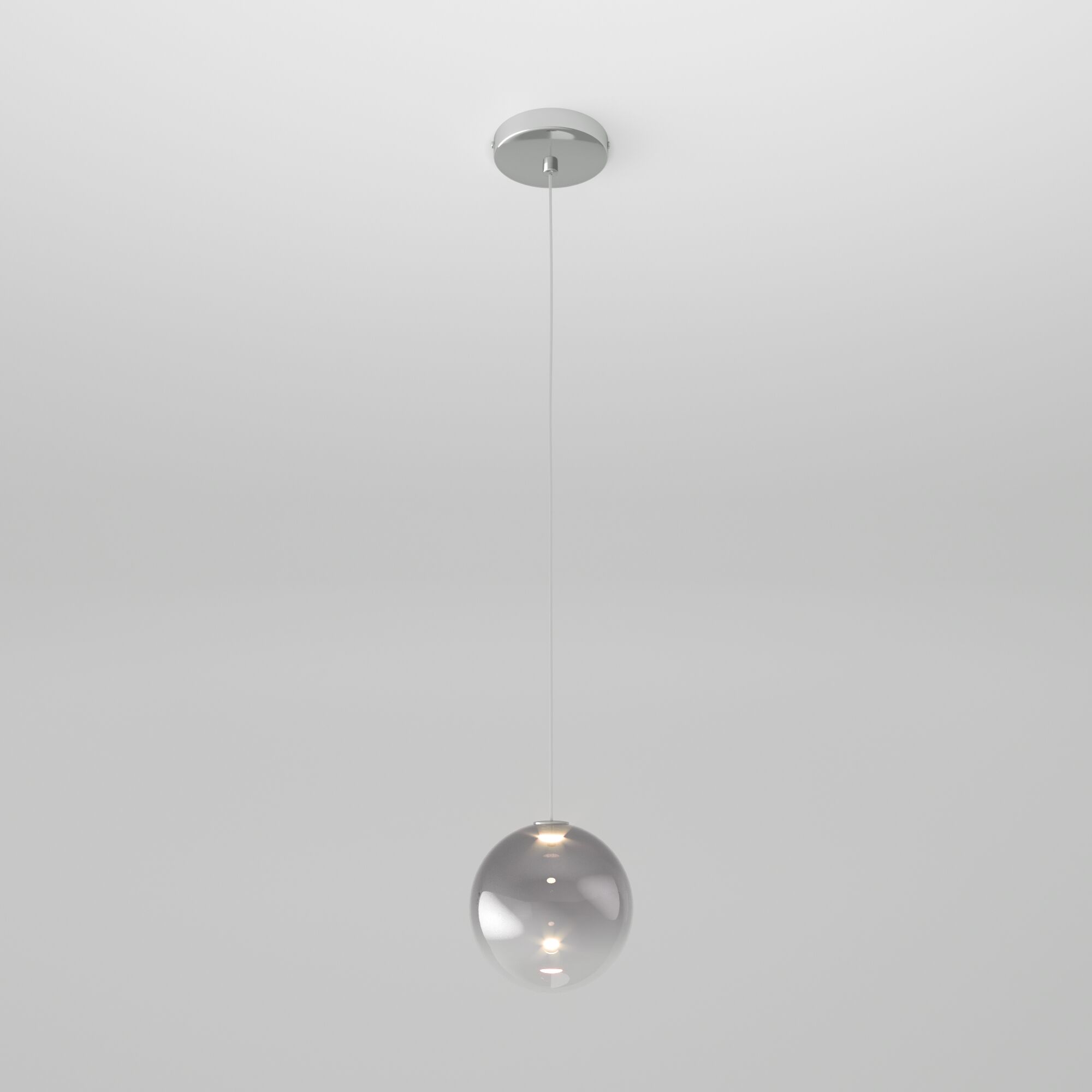 подвесной светильник eurosvet wonder 50232/1 led дымчатый a058638