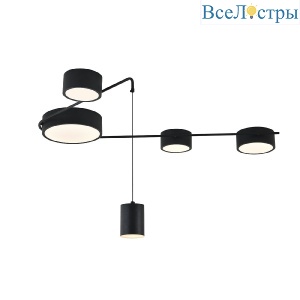 Потолочный светильник Indigo Modulo 14028/5С Black V000161L