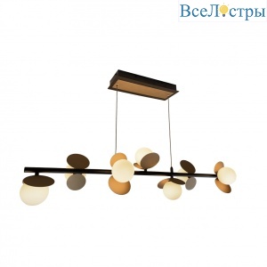 Подвесная люстра iLedex Savage C4644-7 MBK+SGD