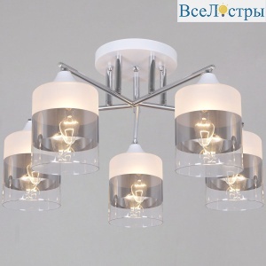 Потолочная люстра Reluce 06916-0.3-05 WH+CR