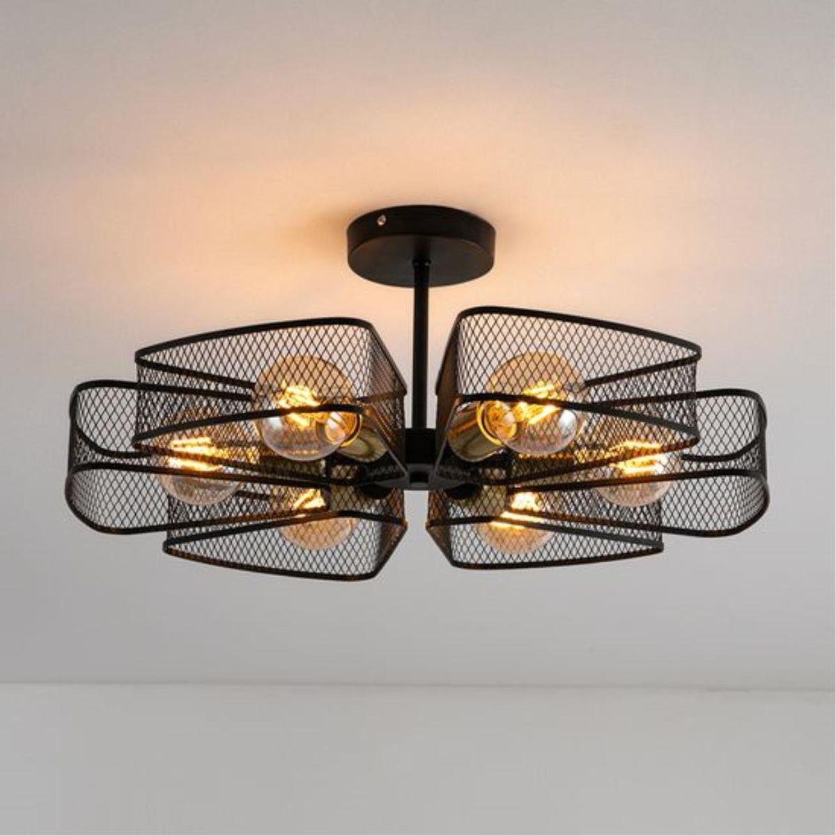 потолочная люстра arte lamp maasym a7044pl-6bk