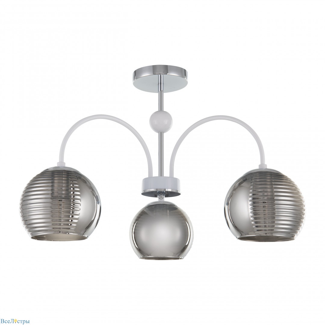 люстра на штанге arte milano napoli 320719/3 cr+wh