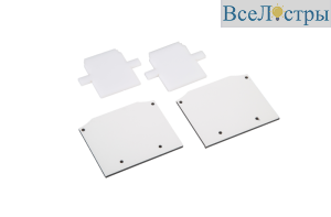 Заглушка для встраиваемого трека DesignLed ECS-SY-CL-2-W 009365