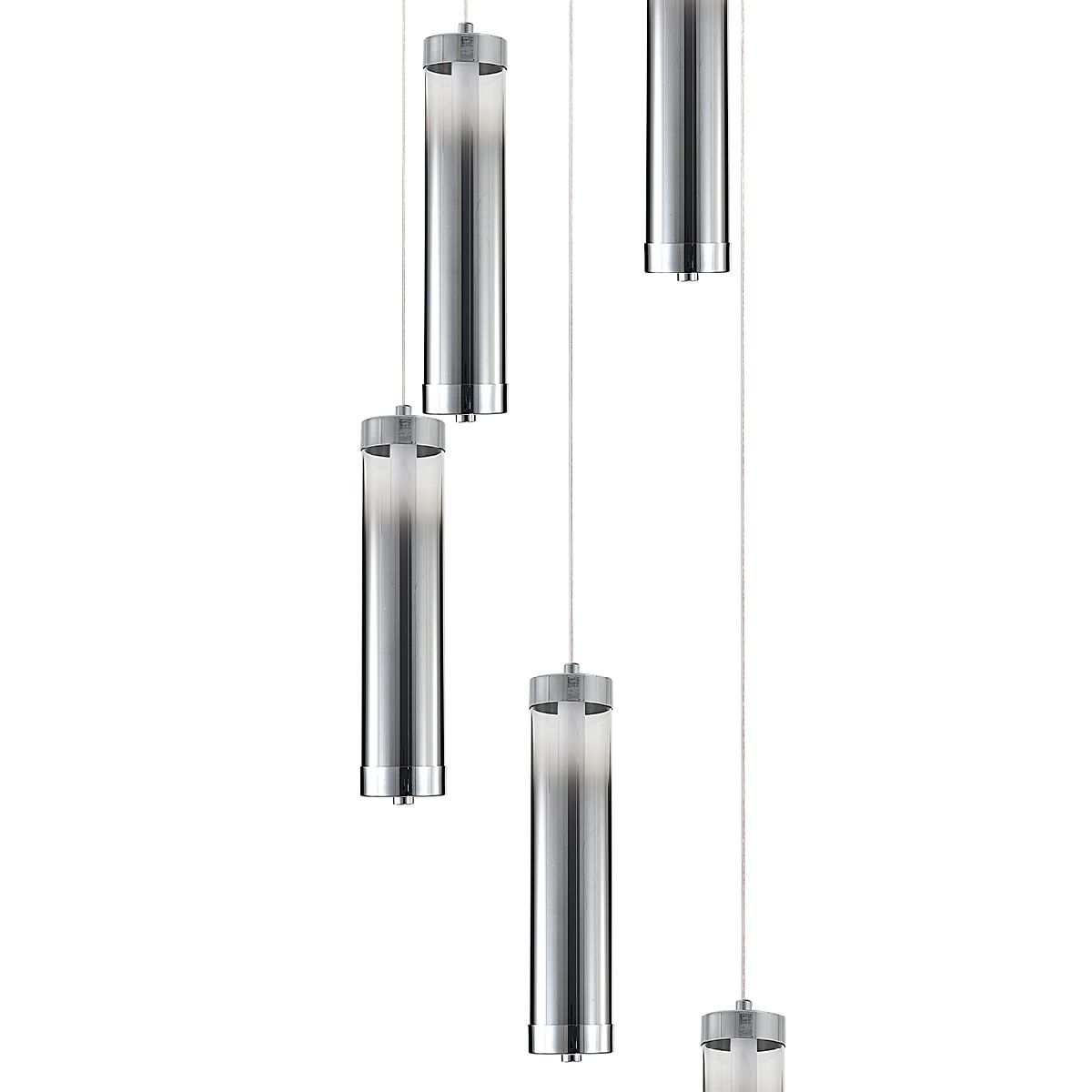 каскадная люстра indigo rilucente 11061/5p chrome v000147l