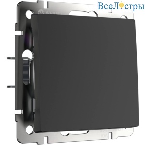 Кнопка звонка Werkel черный матовый W1114508 4690389156694