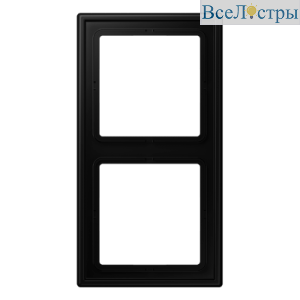 Рамка двухместная Jung LS982SWM
