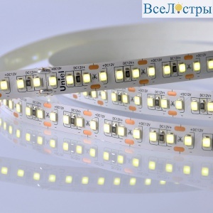 Светодиодная лента Uniel ULS-M14-2835-168LED/m-10mm-IP20-DC12V-14W/m-5M-6500K PROFI катушка в герметичной упаковке
