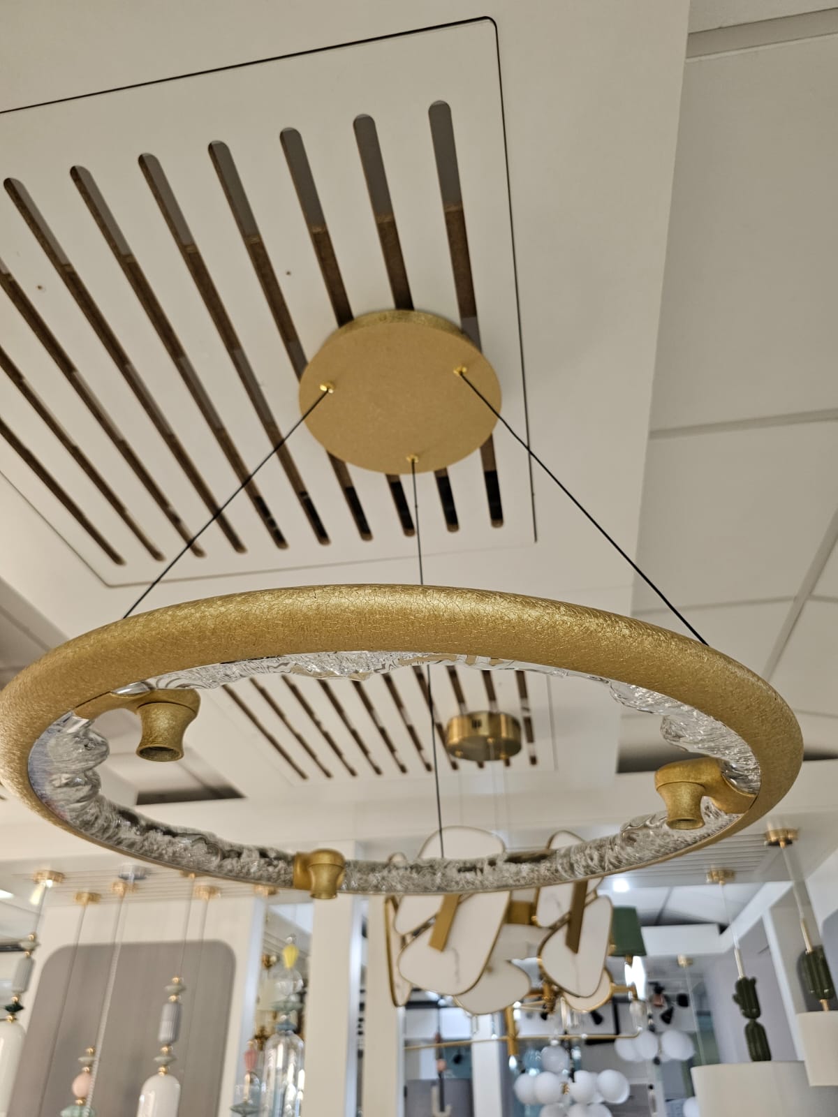 подвесной светодиодный светильник odeon light hightech cayon 7002/44l