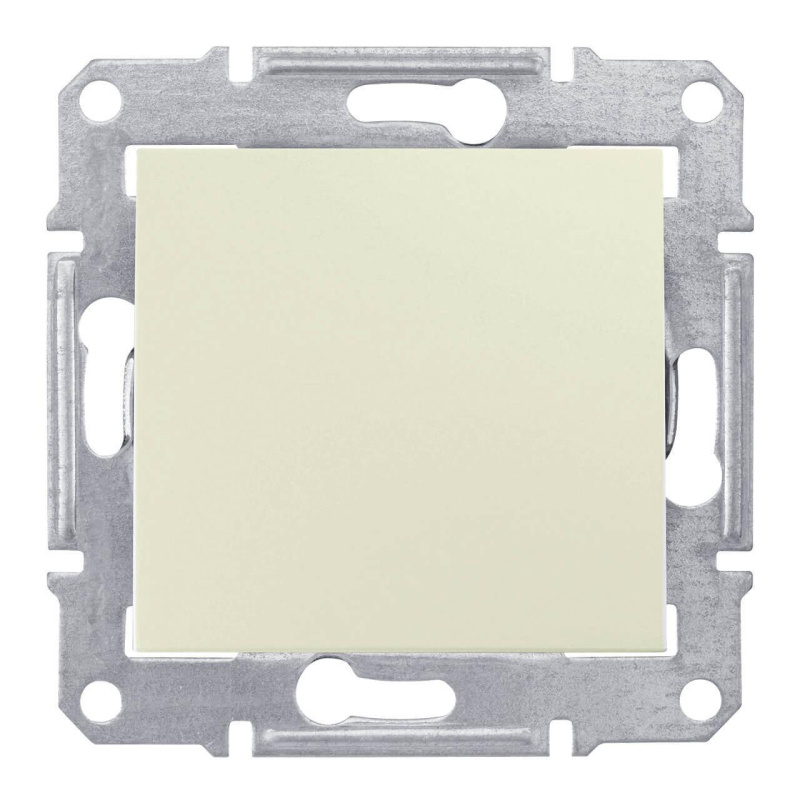 переключатель одноклавишный schneider electric sedna 10a 250v sdn0400147