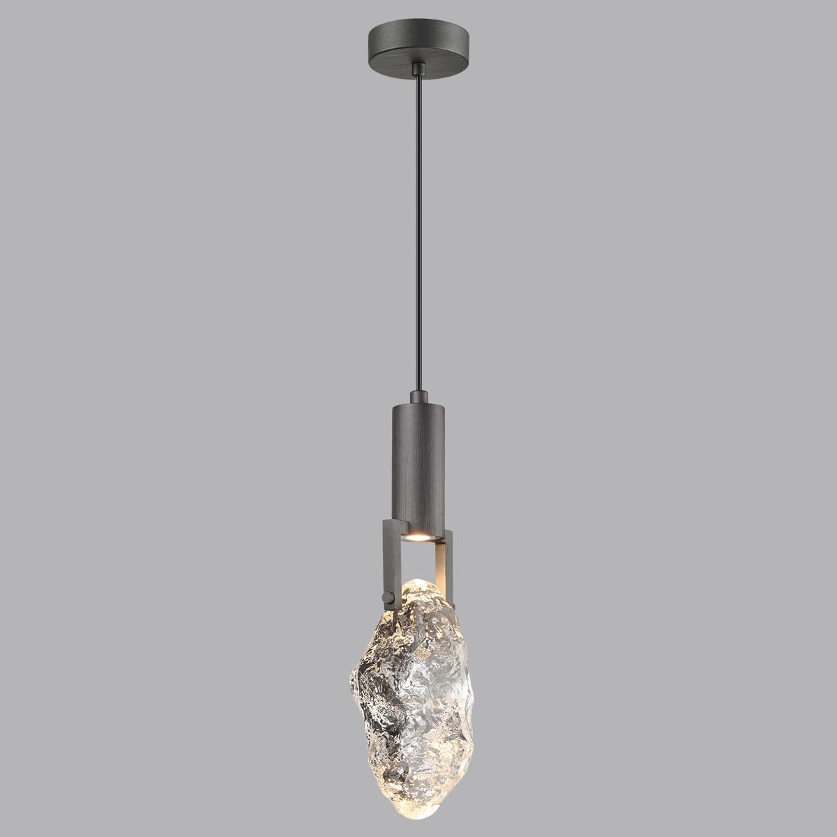 подвесной светодиодный светильник odeon light midcent lia 6695/5l