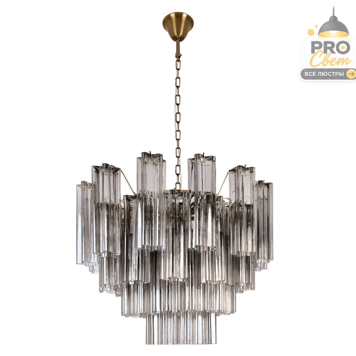 подвесная люстра loft it murano 10580/600 ash