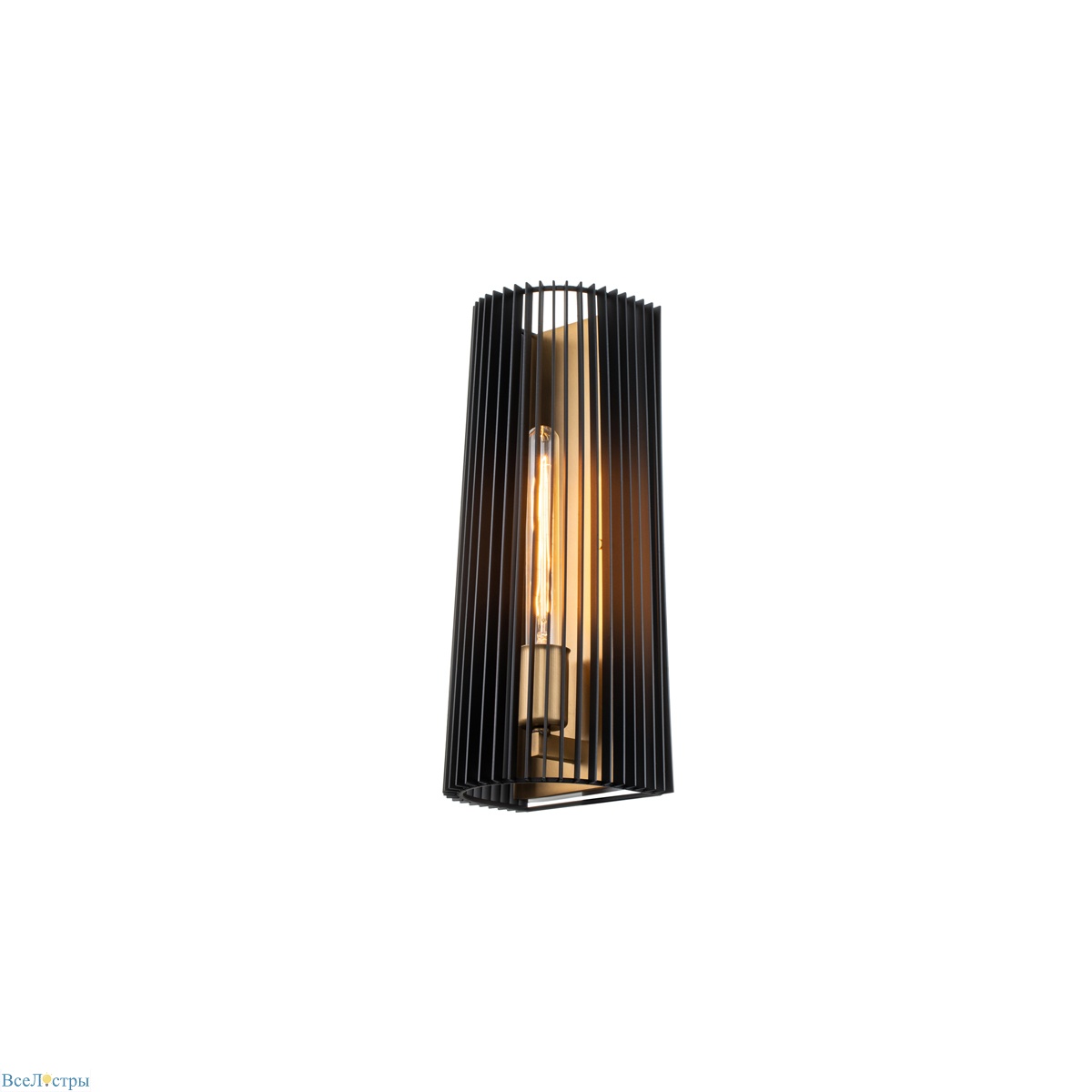 настенный светильник kichler linara qn-linara1-bk