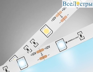 Светодиодная лента Ambrella Light LED Strip 12В 5050 7,2Вт/м 6500K 5м IP20 GS1803