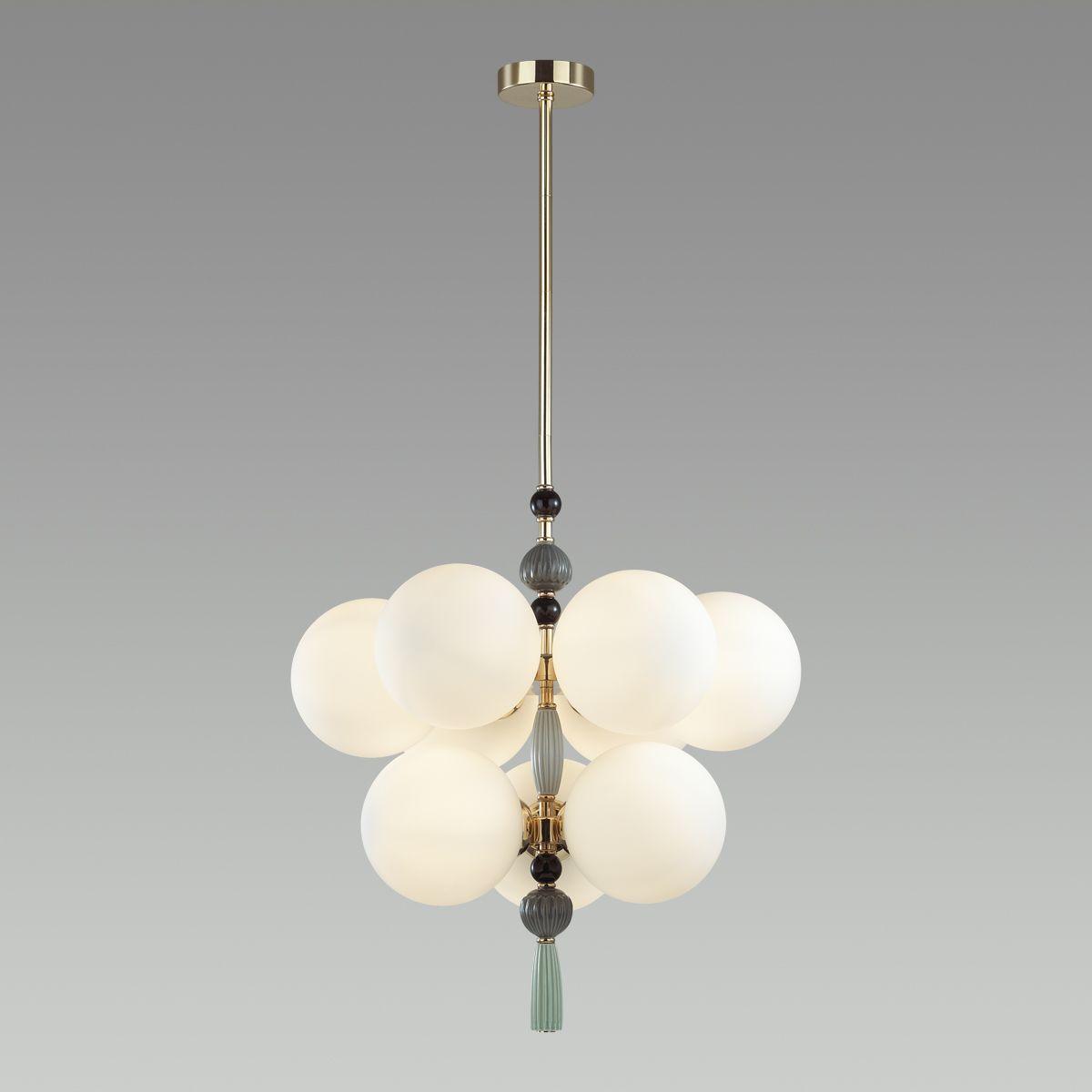подвесная люстра odeon light exclusive palle 5405/9