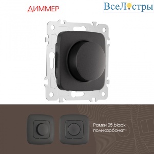 Диммер Arte Milano 205.48-1.black