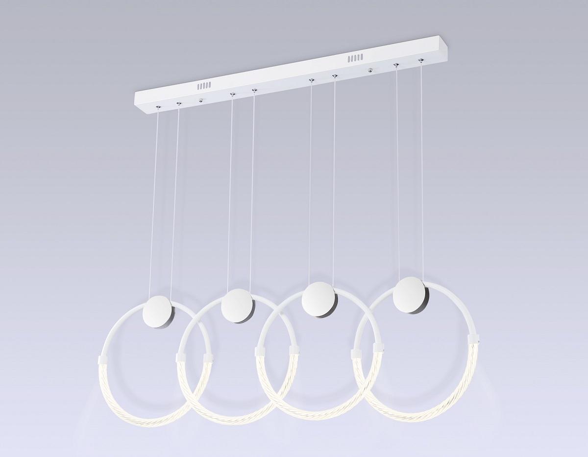 подвесная светодиодная люстра ambrella light comfort line fl10598