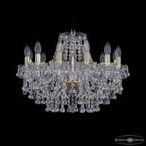Подвесная люстра Bohemia Ivele Crystal 1409/12/195 G