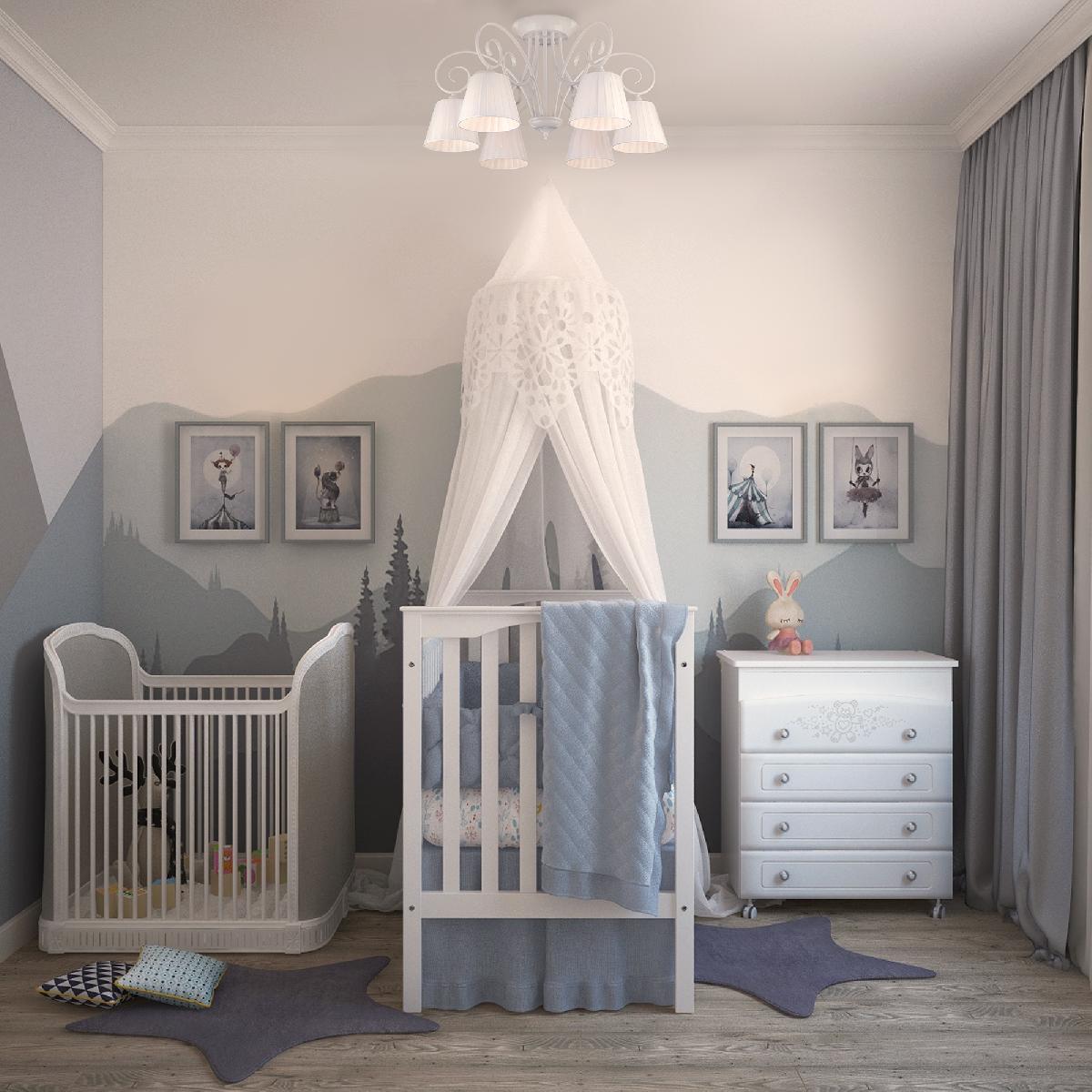 потолочная люстра bogates severina 303/6