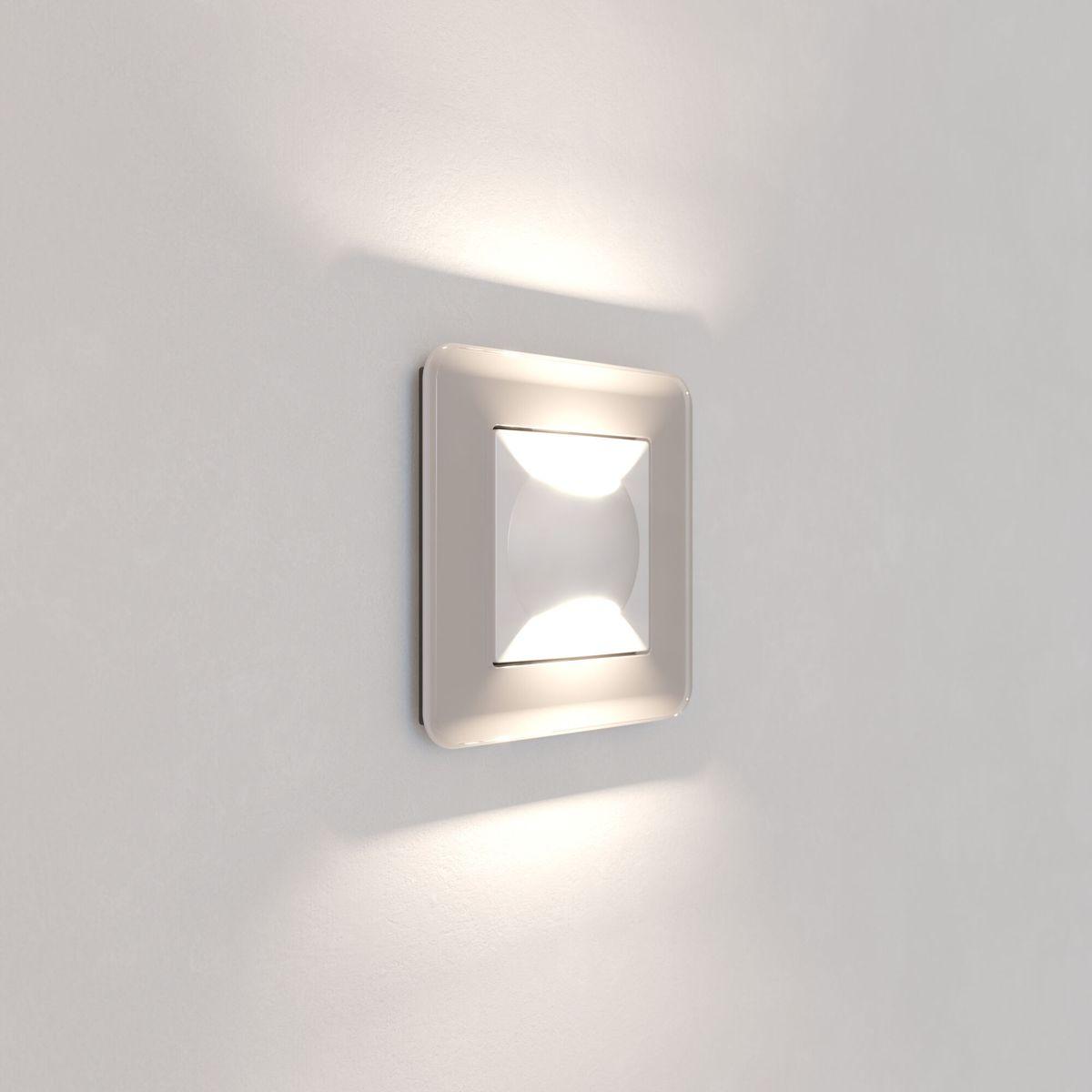 встраиваемая led подсветка werkel moon белый матовый w1154501 4690389179235