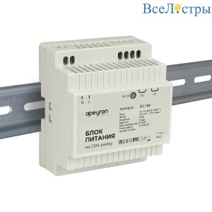 Блок питания Apeyron 60Вт DC24В 2.5А IP20 03-164