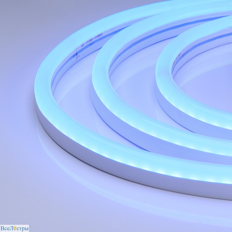 гибкий неон arlight arl-neon-2615bh-side 24v blue 030868