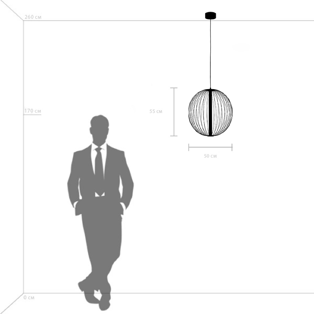 подвесная люстра lightstar bolla 734057