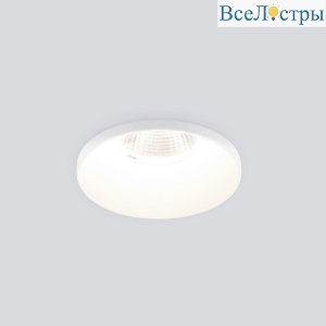 Встраиваемый светодиодный светильник Elektrostandard Nuta 25026/Led 7W 4200K WH белый 4690389177330