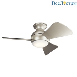 Люстра-вентилятор Kichler Sola (kh) KLF-SOLA-34-BN