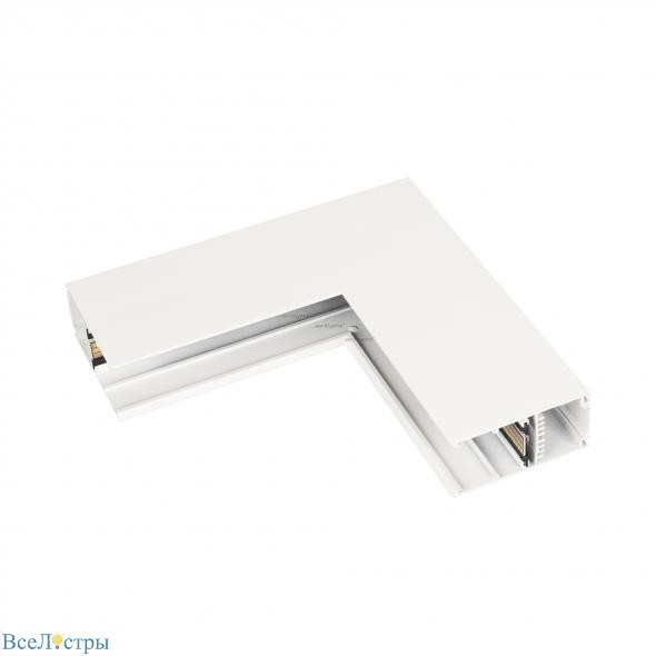 коннектор l-образный arlight mag-track white 027009