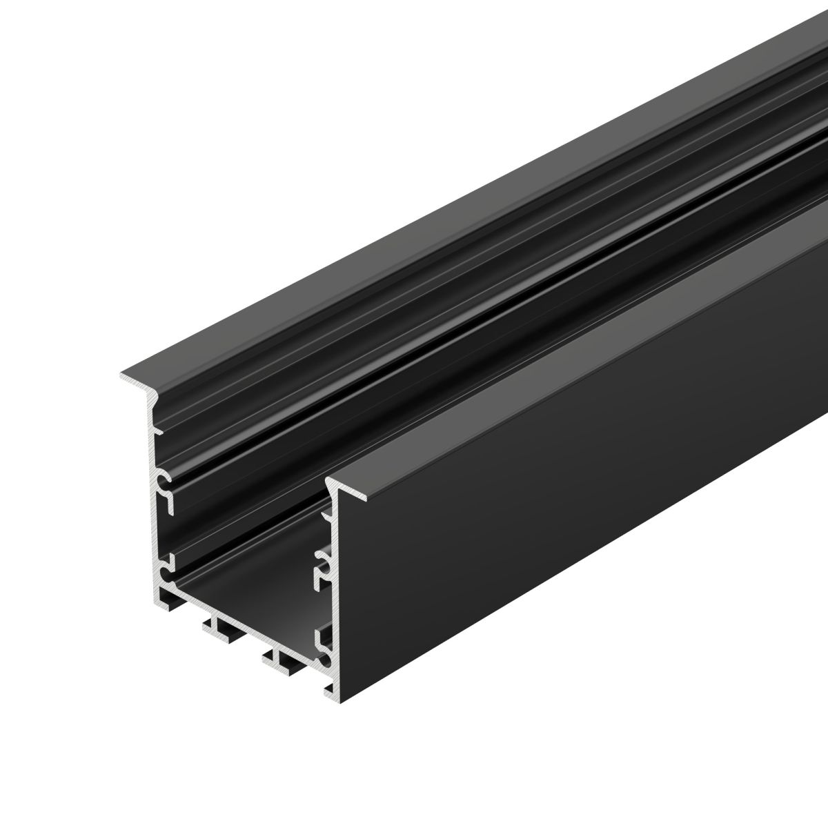 профиль arlight linia49-f-m-2000 black (алюминий) 057040