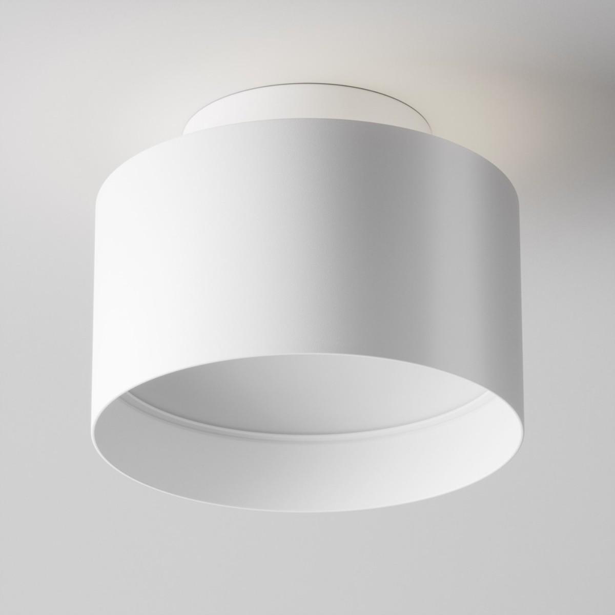 потолочный светодиодный светильник maytoni technical planet c009cw-l16w4k