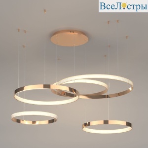 Подвесная люстра Eurosvet Posh 90175/5 медный a045415